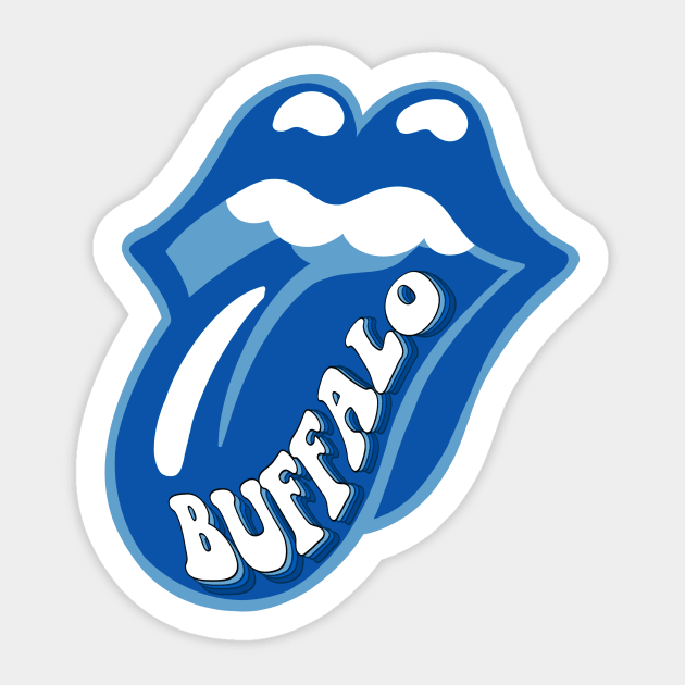 buffalo lips Sticker by Rpadnis